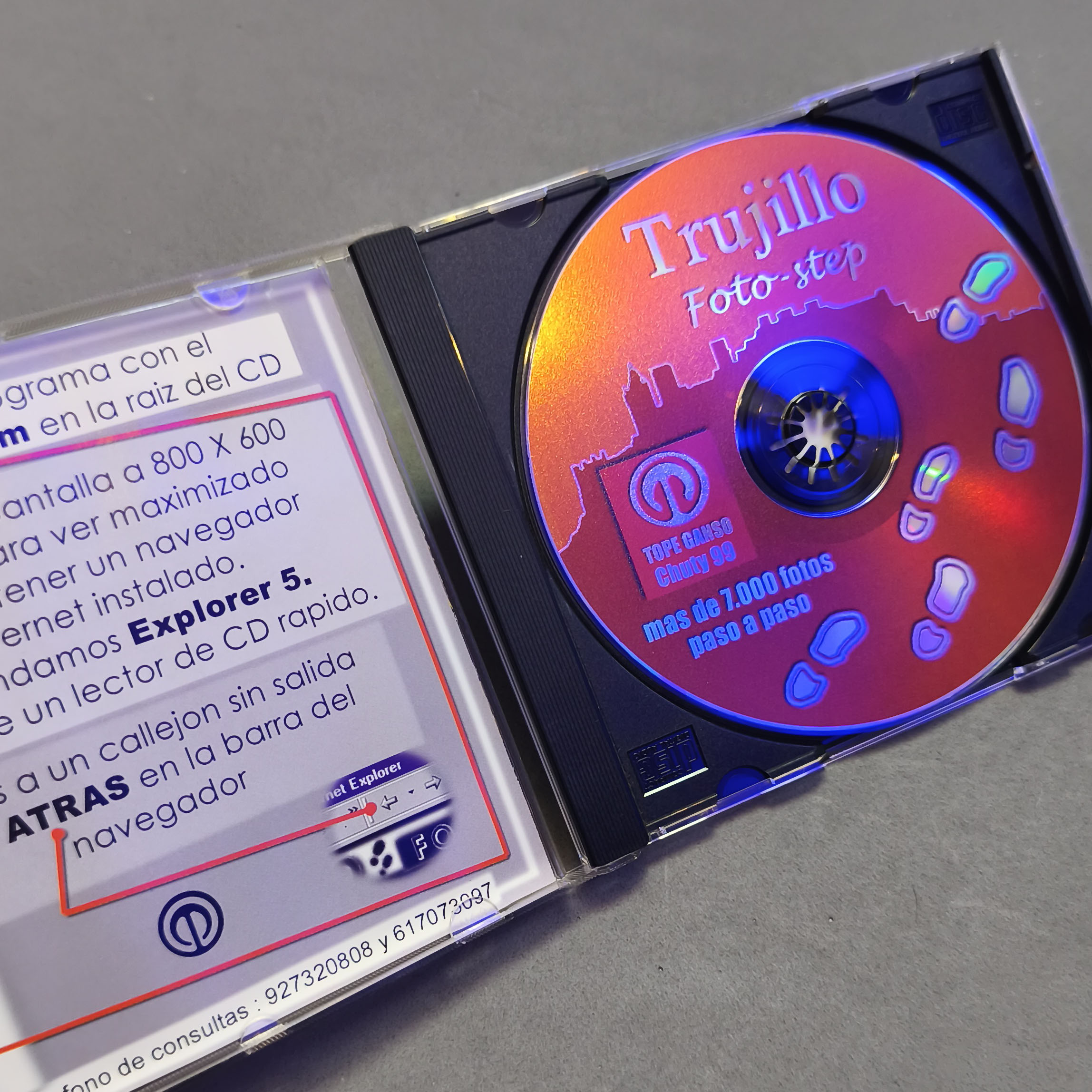 Disco CD Fotostep 2001